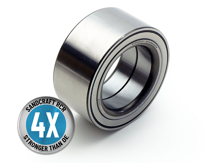 Sandcraft Dual Angular Contact Wheel Bearing – 14-26 RZR (Set of 4)