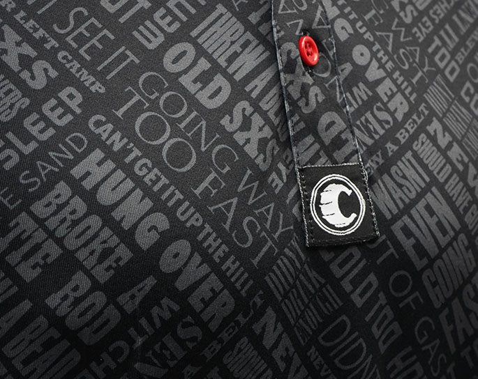 No Excuses Polo Shirt - Black - Image 5