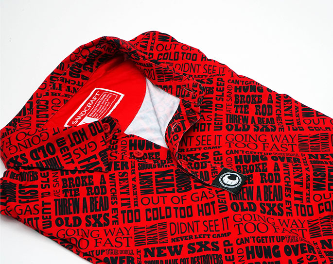No Excuses Polo Shirt - Red - Image 3