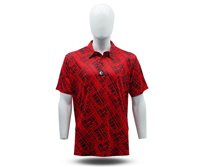 No Excuses Polo Shirt - Red - Image 2
