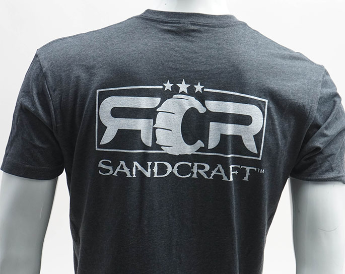 SANDCRAFT Logo Tshirt - Charcoal - Image 3