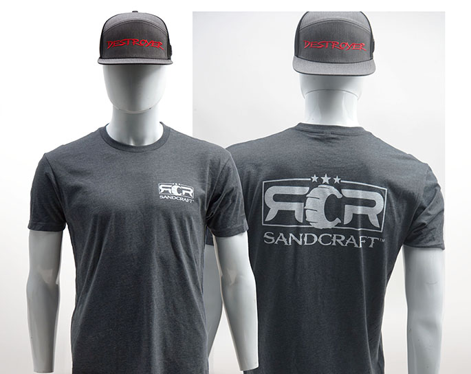 SANDCRAFT Logo Tshirt - Charcoal - Image 2