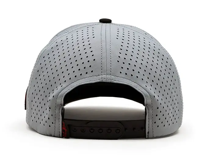 SANDCRAFT Hat - 'TYPE-R' Slate Grey - 5 Panel - Image 5