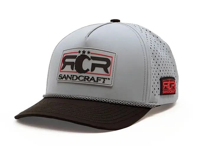 SANDCRAFT Hat - 'TYPE-R' Slate Grey - 5 Panel
