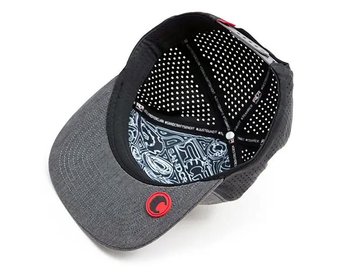 SANDCRAFT Hat - Destroyer Heather - 7 Panel - Image 3