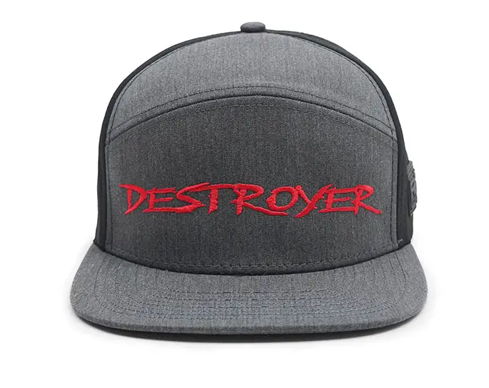 SANDCRAFT Hat - Destroyer Heather - 7 Panel - Image 6