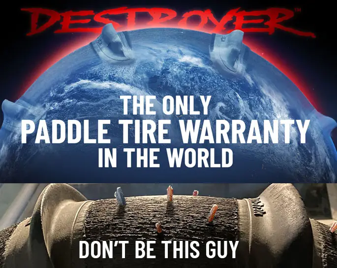 DESTROYER TIRE - PUNCTURE WARRANTY